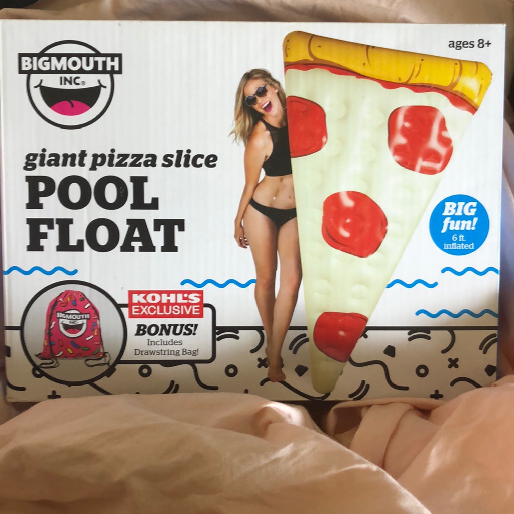 Giant Pizza Slice Pool Float